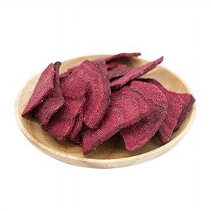Vakuum Stegt lilla sød kartoffel chips